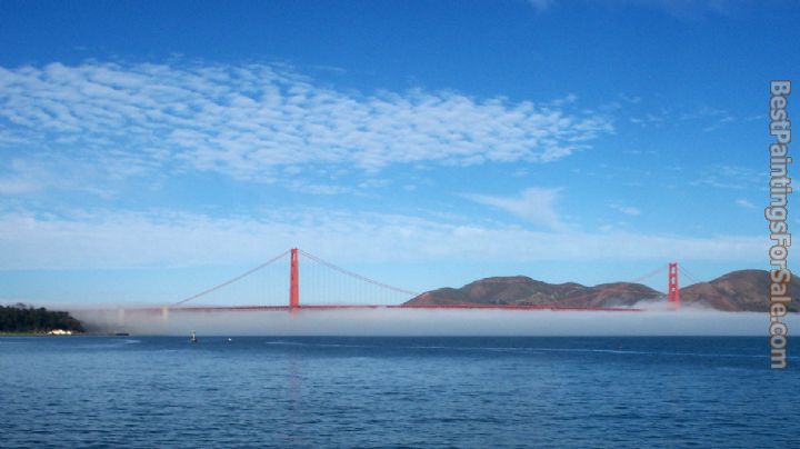 2012 Golden Gate Bridge in Fog